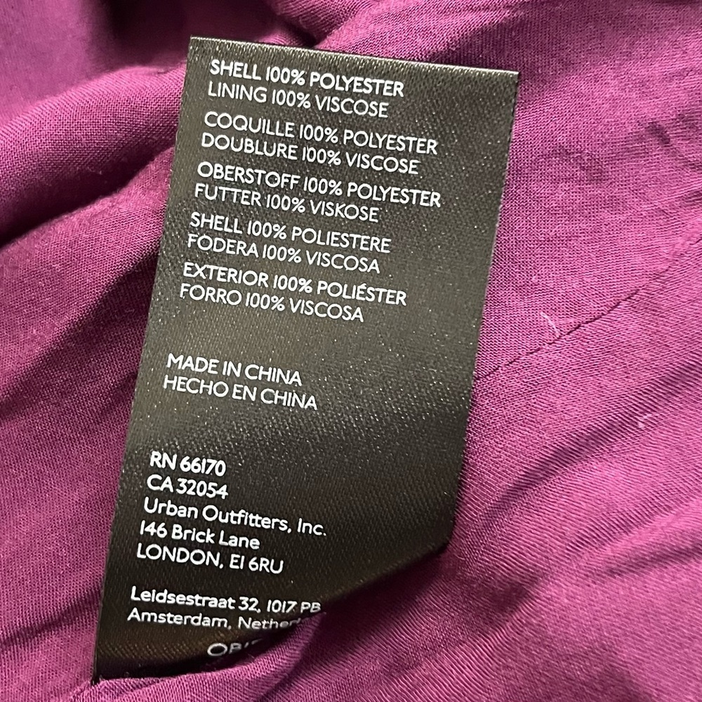 Anthropologie Maeve V-Neck Wrap‎ Raspberry Ruffle Maxi Dress - Picture 12 of 13